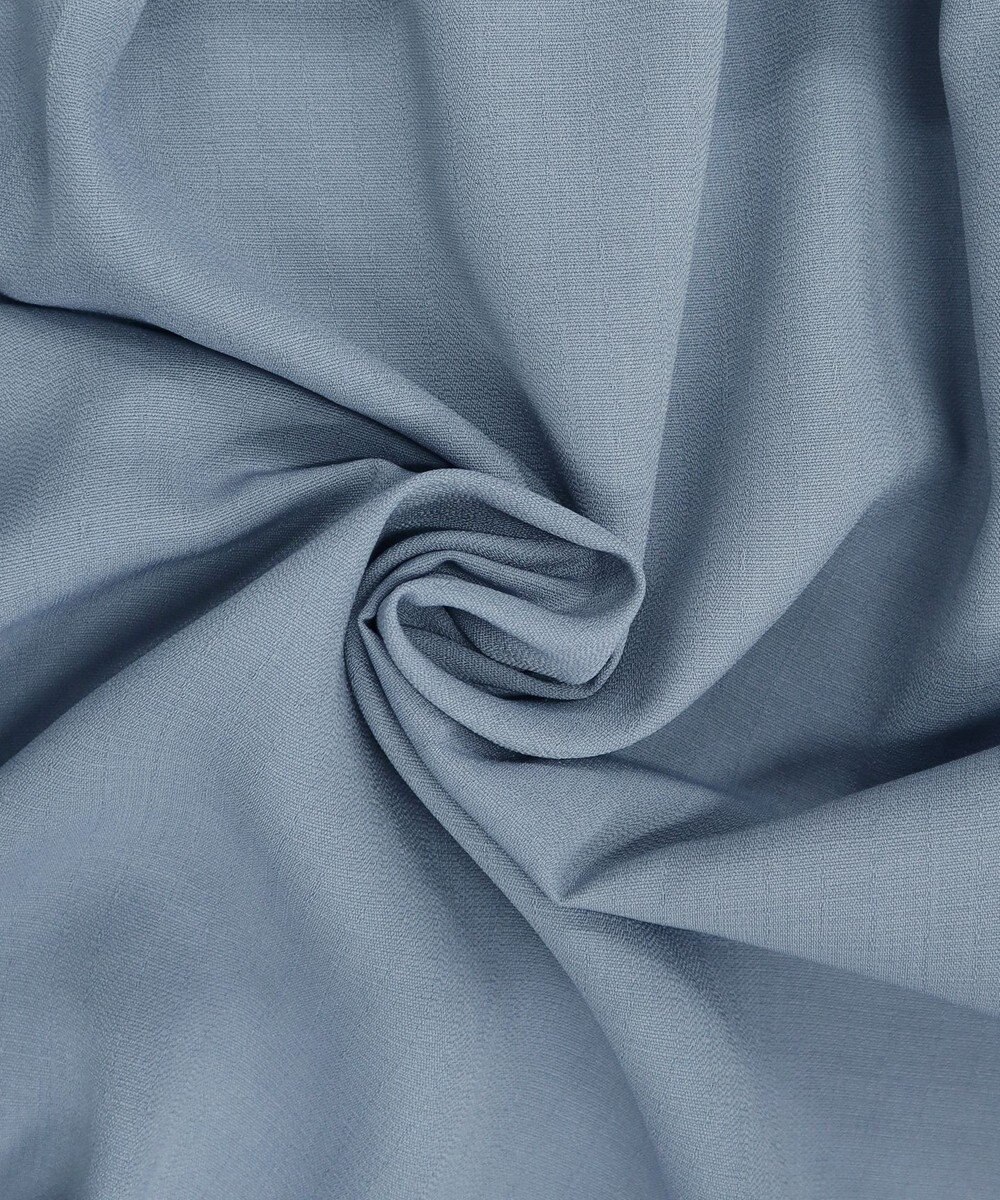 Tiaclasse L 【洗える】麻調ギャザーワンピース 