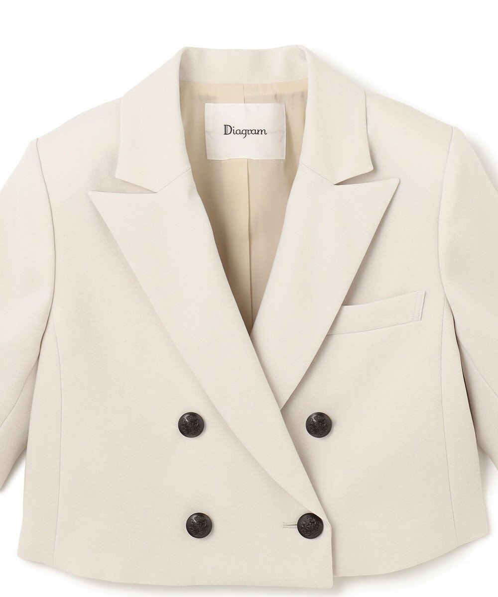 GRACE CONTINENTAL ショートテーラージャケット 