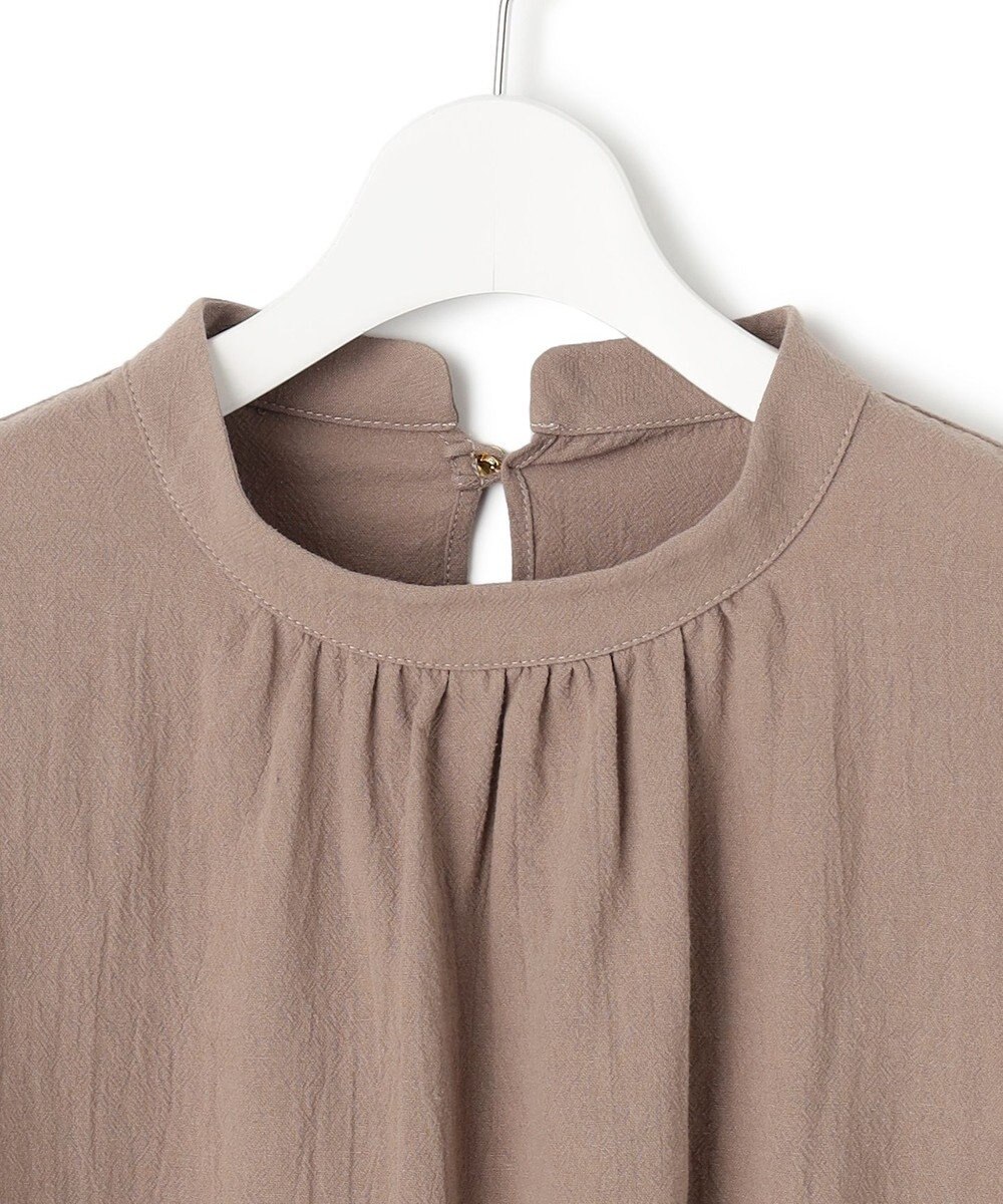 J.PRESS YORK STREET 【WOMEN】バックドレープドルマン ブラウス 