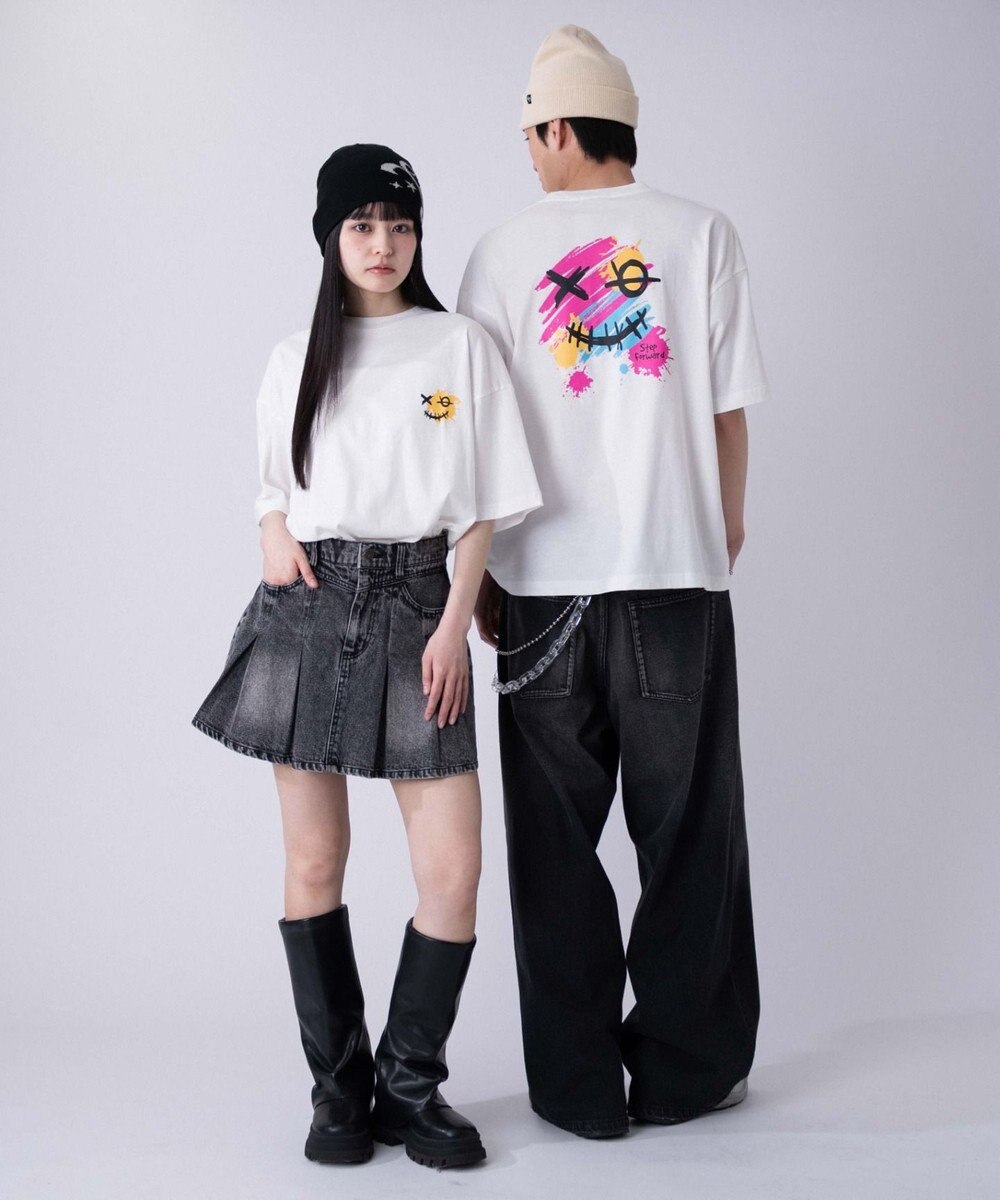 WEGO 【ユニセックス着用ITEM/XSSMLXLサイズ展開】アソートグラフィックBIG　T（SS） 