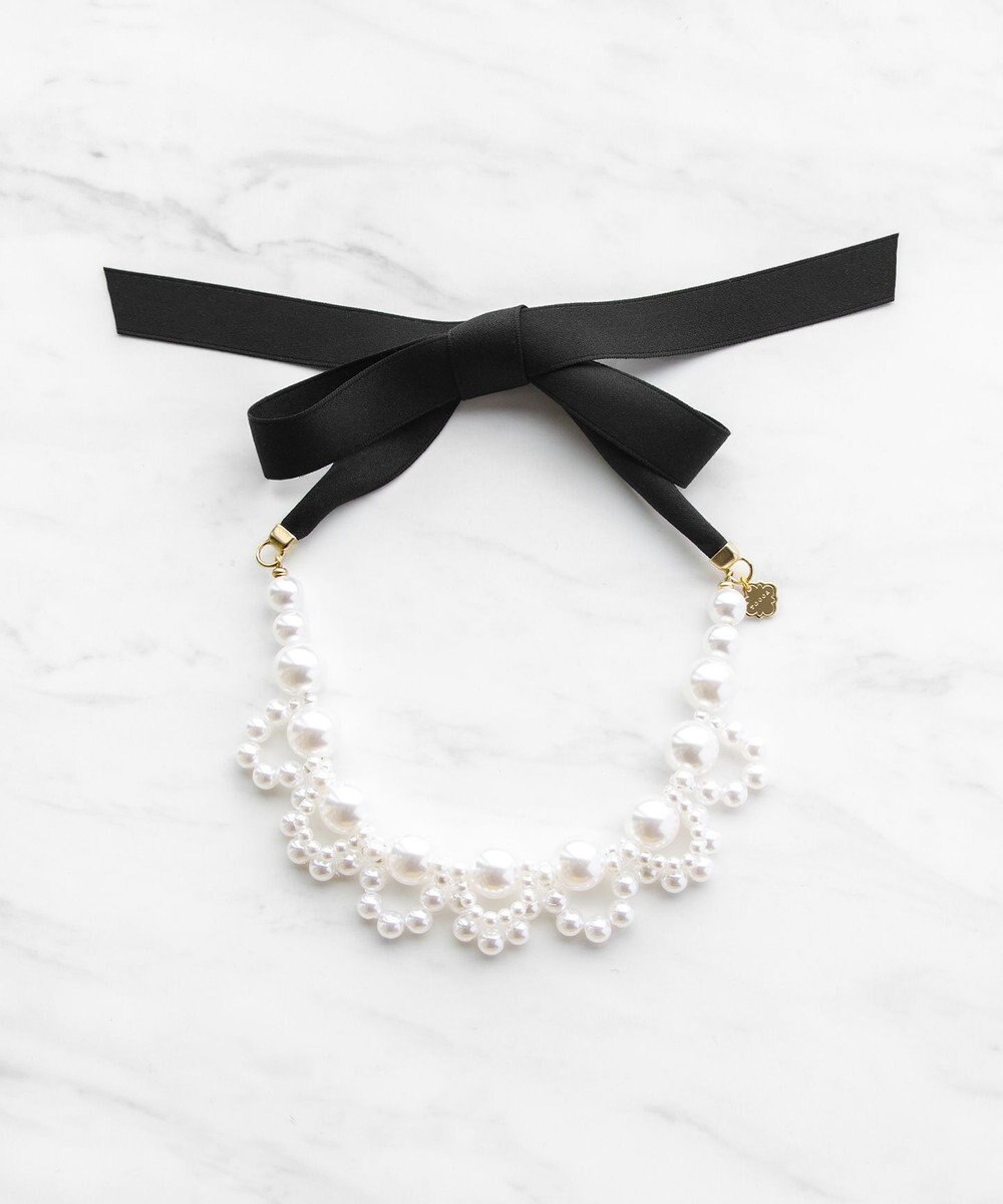 TOCCA LACE PEARL NECKLACE ネックレス 