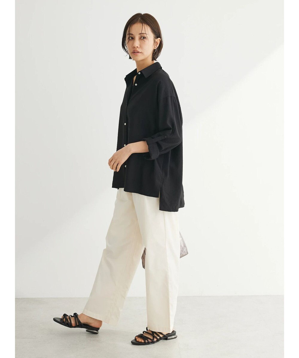 Green Parks ワッシャーシアーシャツ 