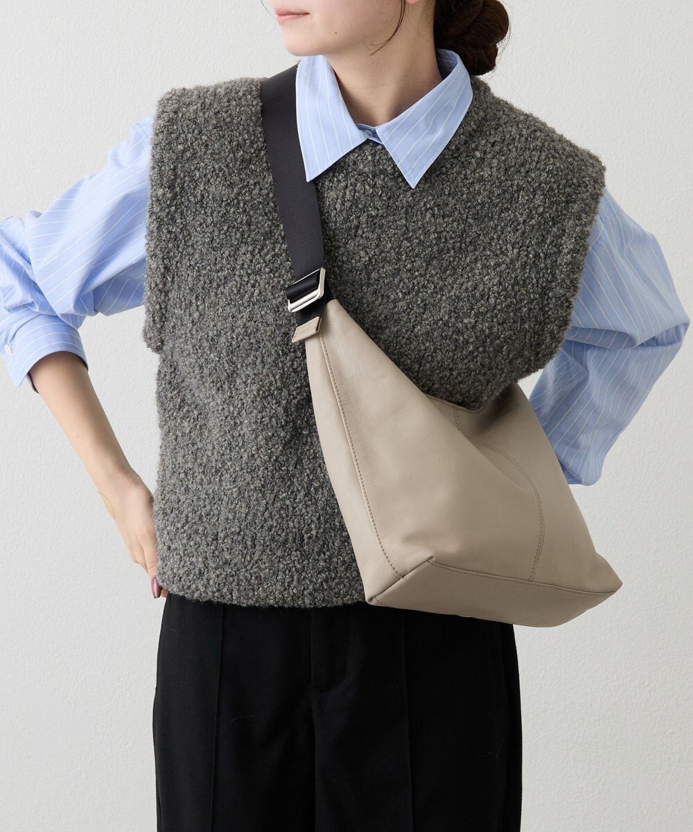 russet レザーホーボーバッグ M(CE-1658) 