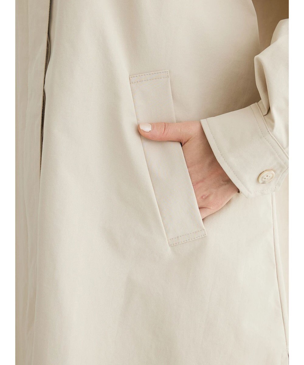 Green Parks 撥水加工　ケア楽ステンカラーミドル丈コート 