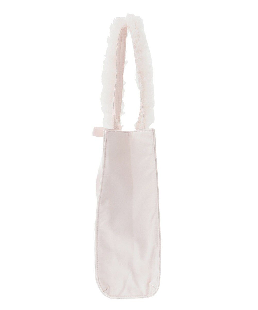 Maison de FLEUR チュールハンドルスクエアトートバッグ 