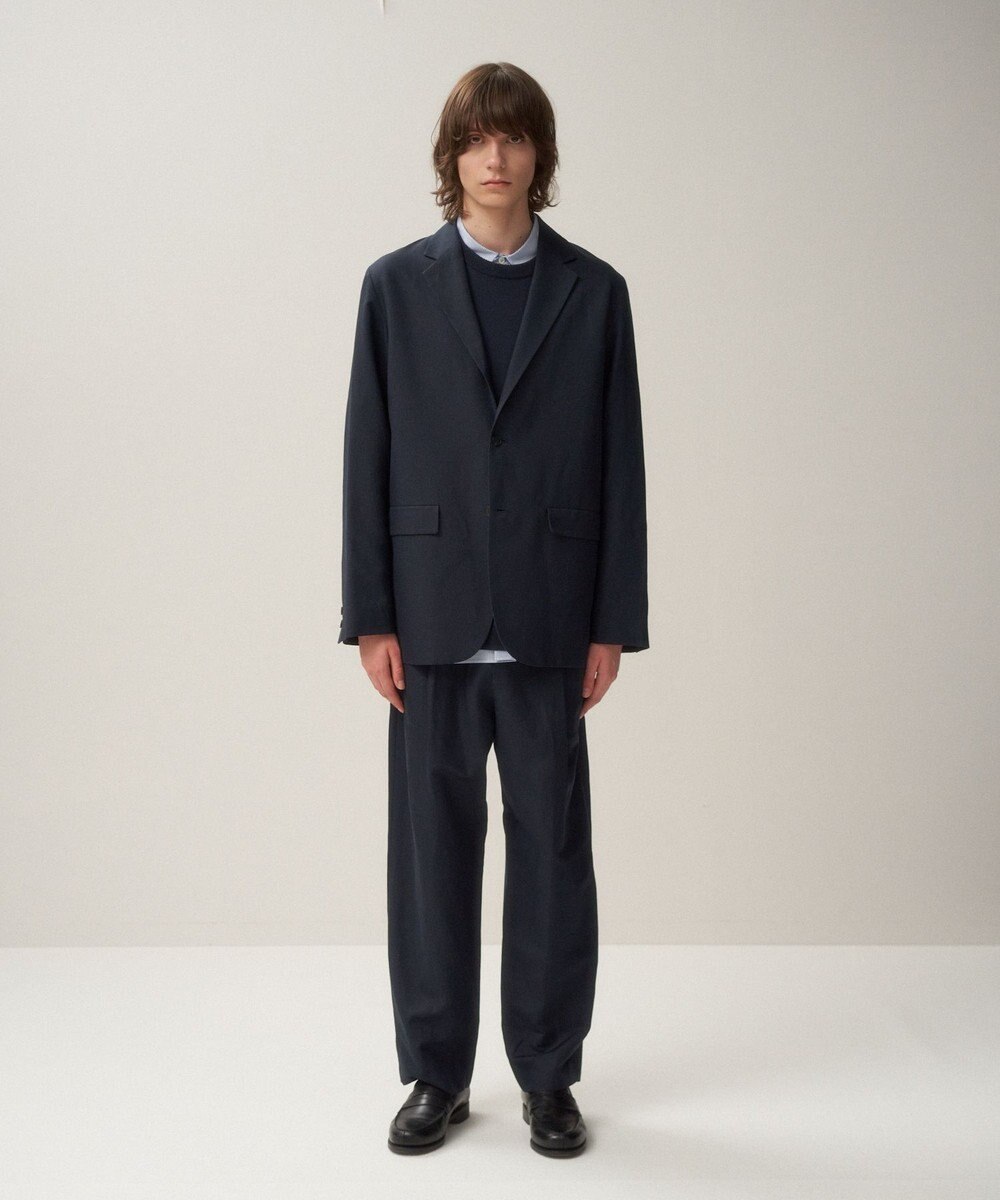 ATON SILK WASHI TWILL | ワイドパンツ - UNISEX 