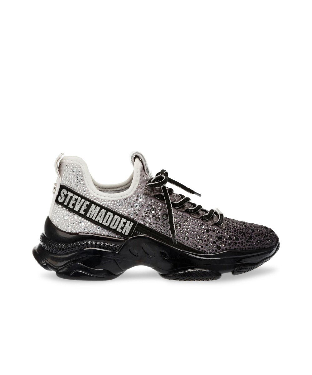 STEVE MADDEN MISTICA ビジューアクセントボリュームスニーカー 