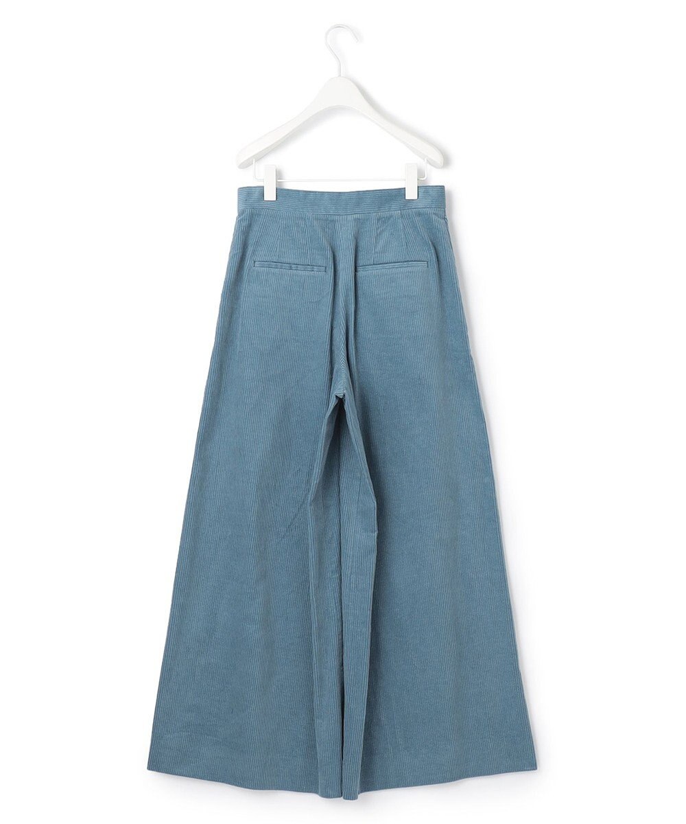 ICB コットンカポックソフトコール ワイドパンツ 