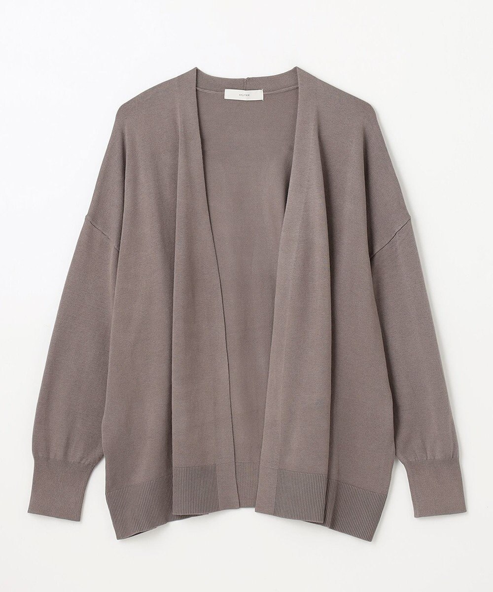 ANY L 【マシンウォッシュ/UVカット】ミドルレングスカーディガン 