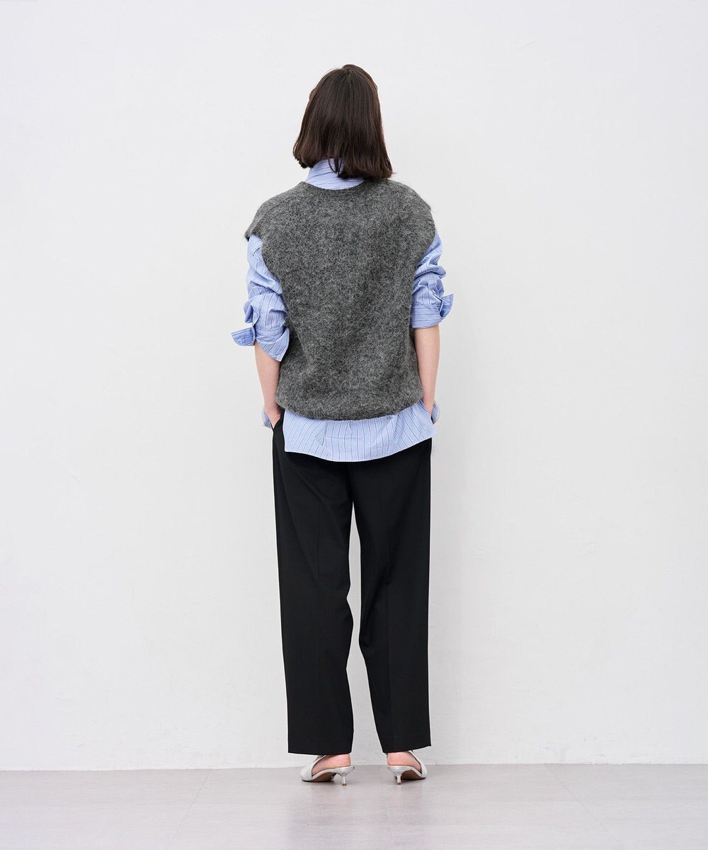 uncrave アルパカファーニット Vネックベスト 