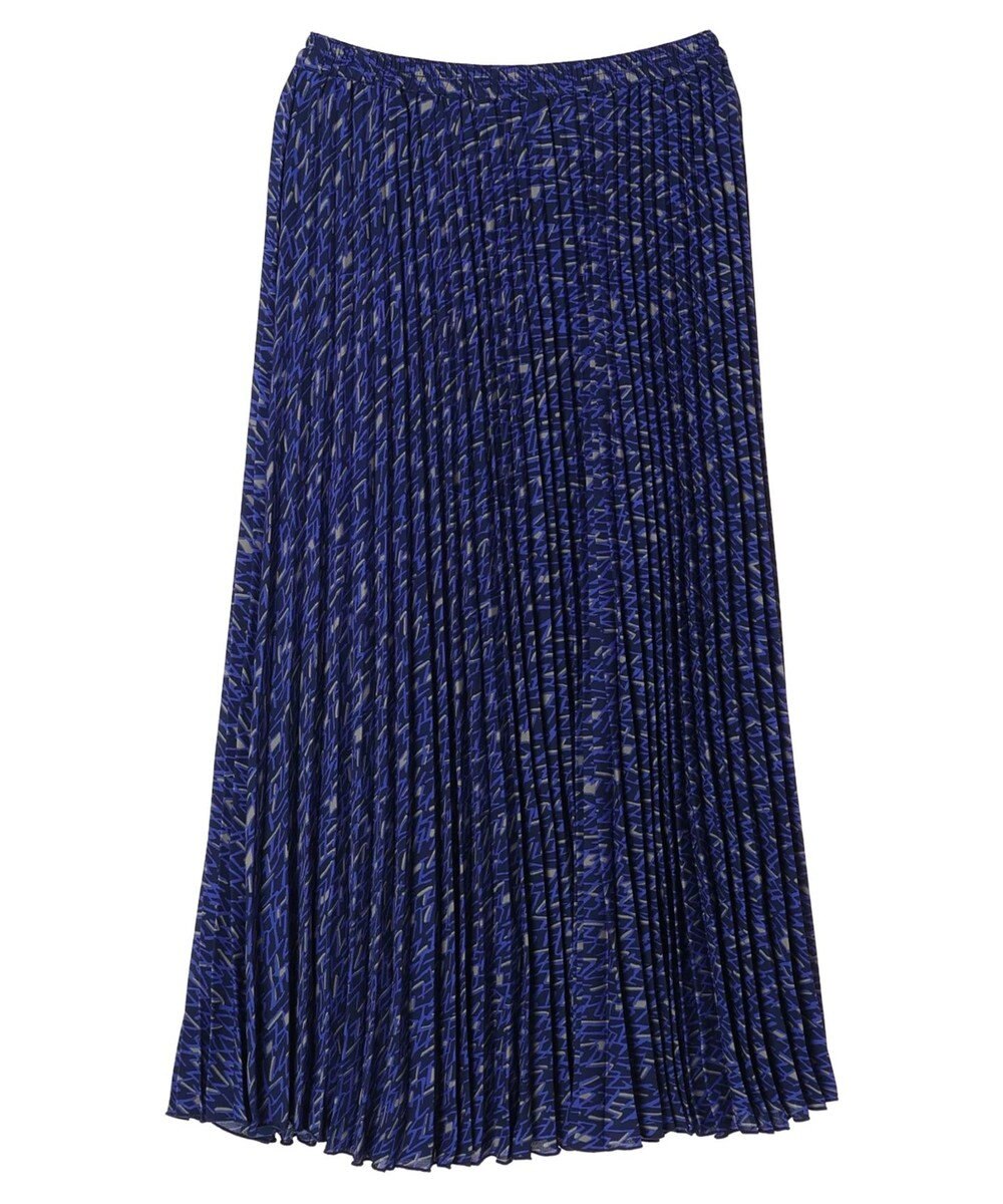 AMERICAN HOLIC 丈違いプリントプリーツスカート 