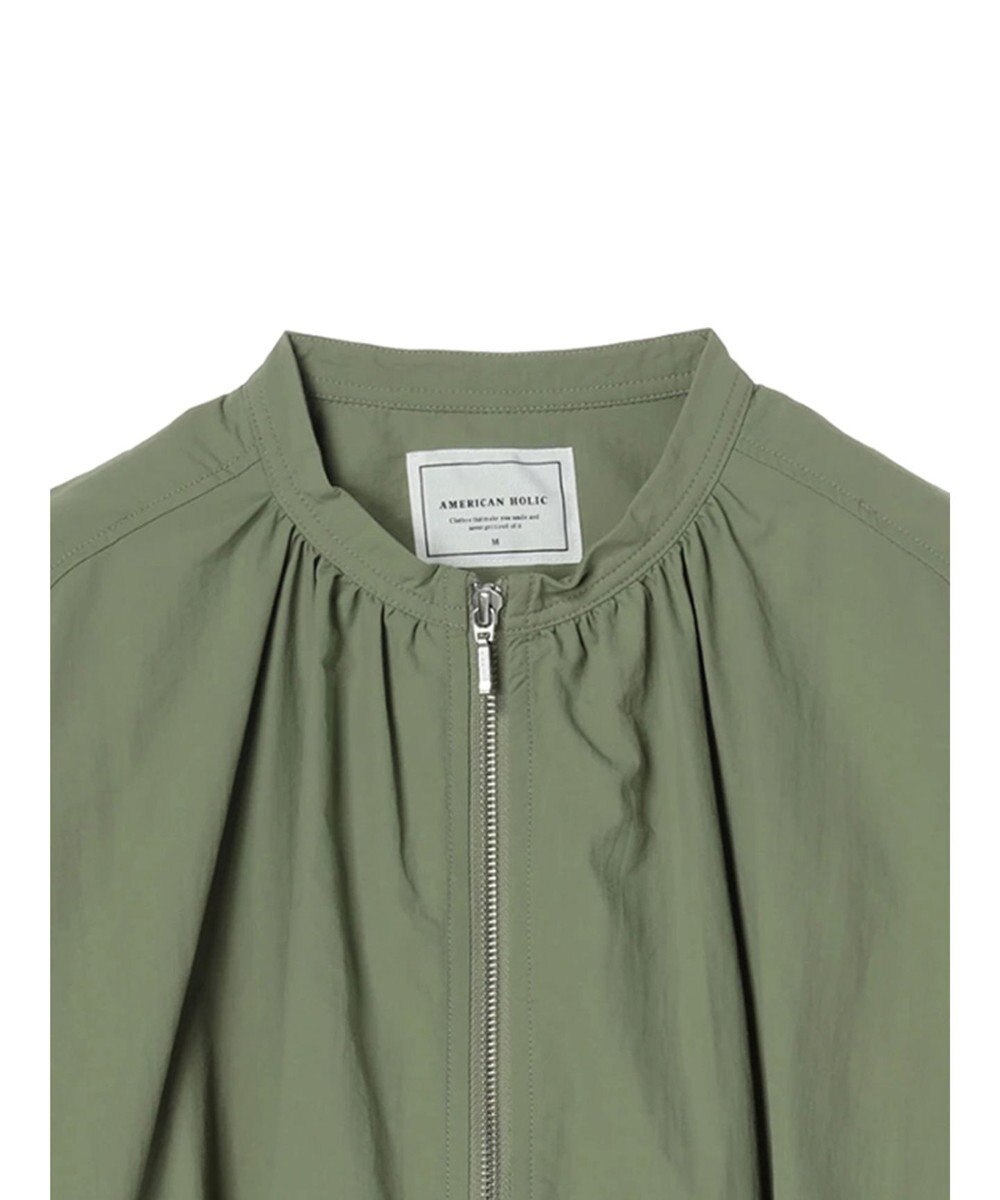 AMERICAN HOLIC 撥水加工ギャザーブルゾン 