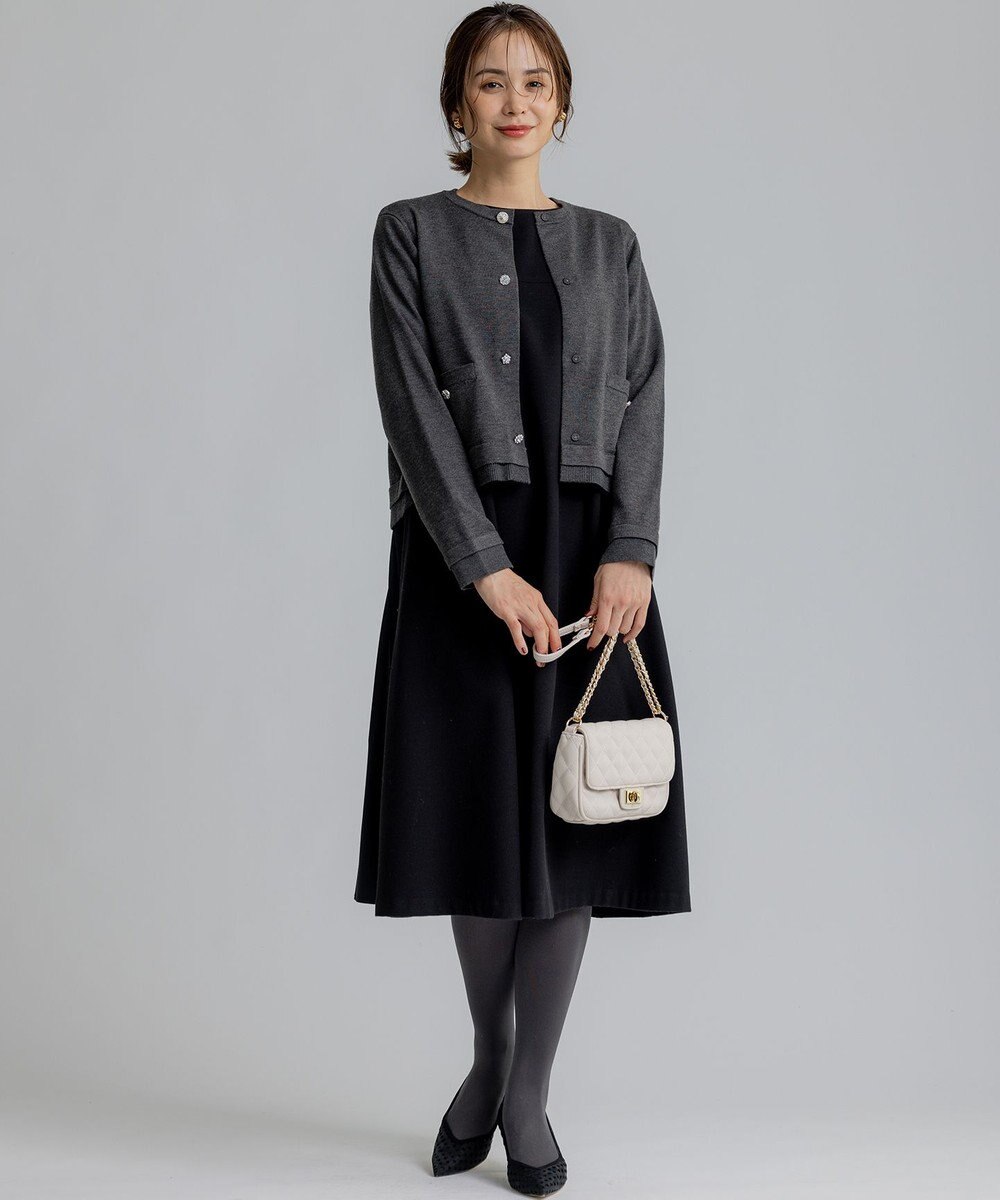 組曲 バックプリーツ ワンピース 