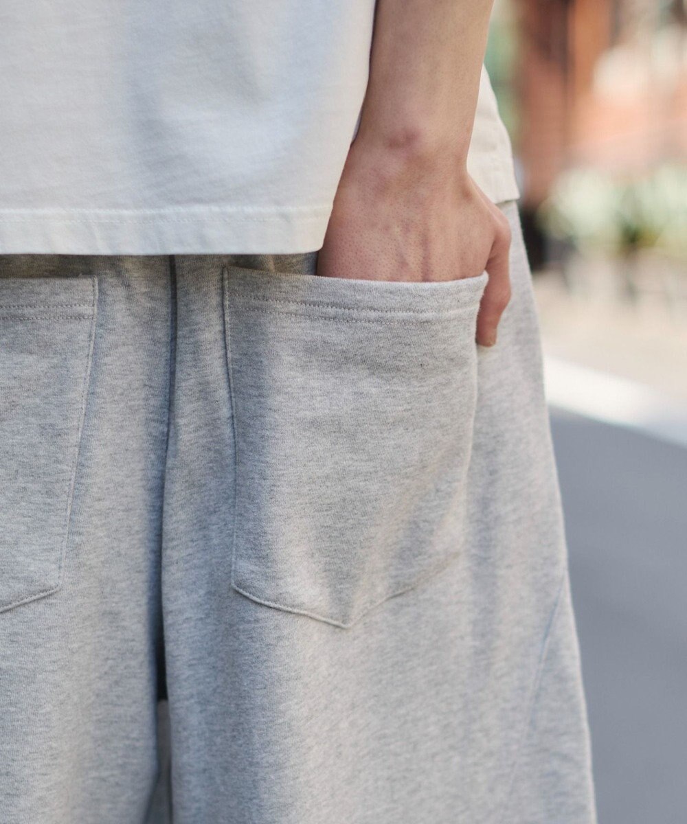 WEGO 【ウエストゴム】バルーンスウェットショーツ 