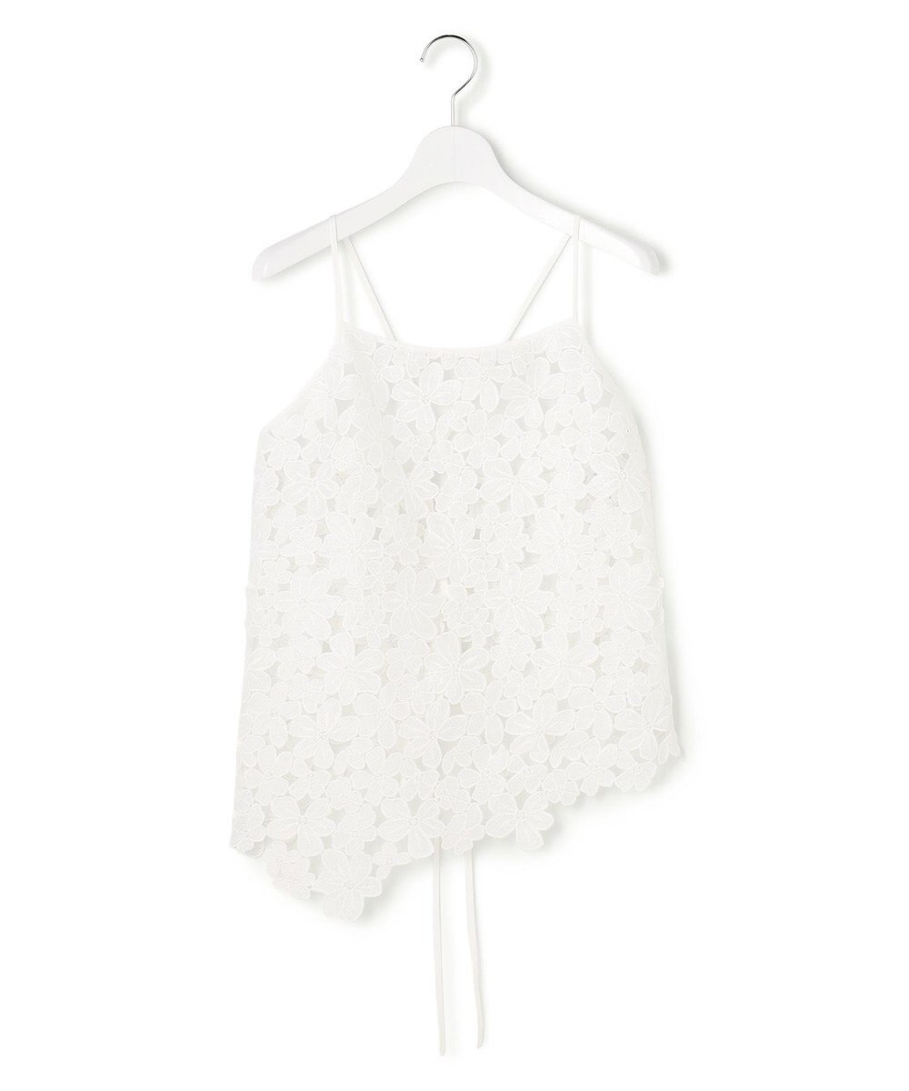 23区 【GOLD LABEL】エンブロイダリーレース キャミソール 