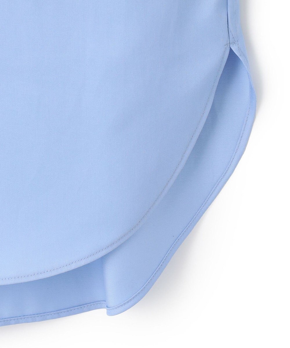 ICB 【洗える】 コットンサテンシャーティング シャツ 