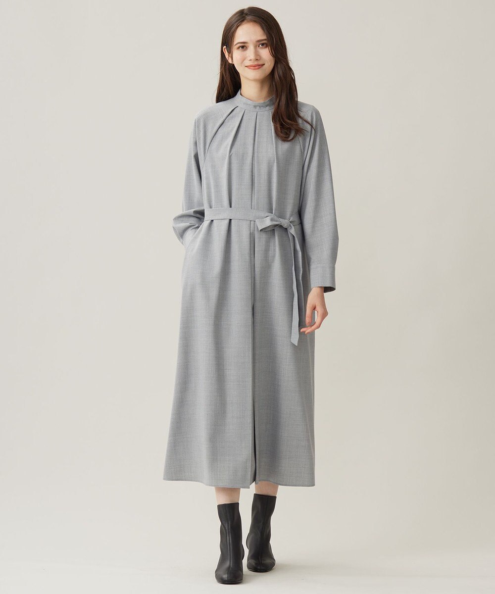 自由区 【洗える】ウーステッドトロ ワンピース 