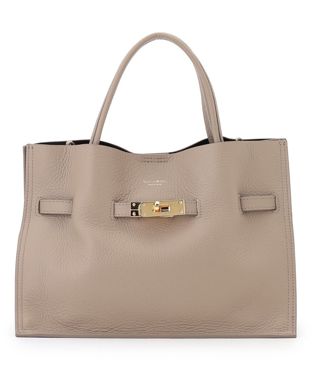 23区 【先行予約】VIOLAd'ORO イタリアンWフェイスレザー トートバッグ 
