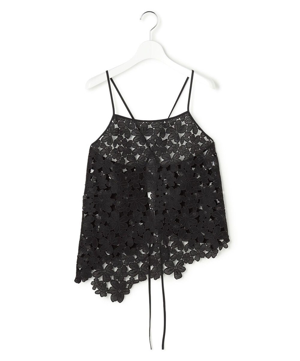 23区 【GOLD LABEL】エンブロイダリーレース キャミソール 