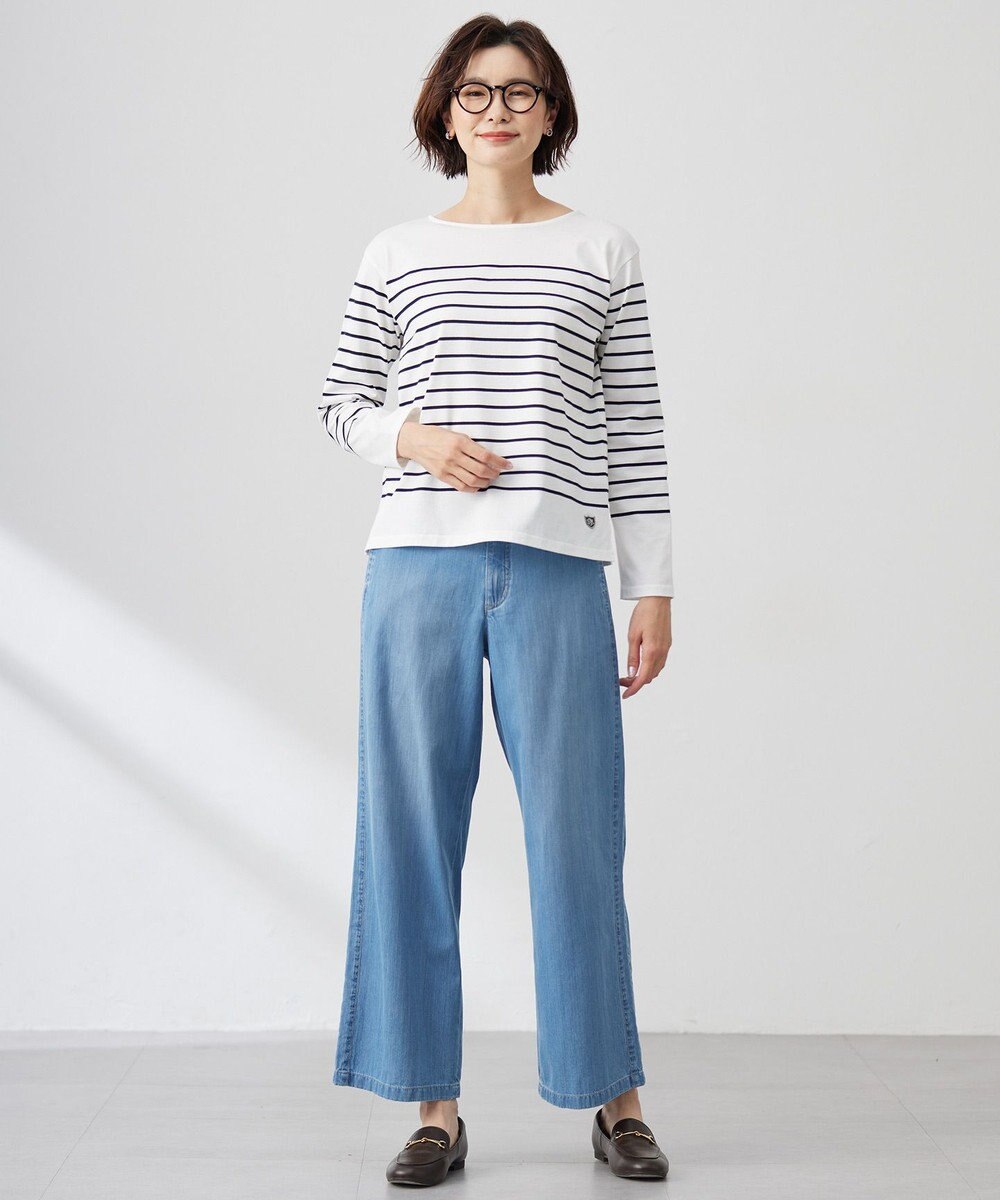 J.PRESS LADIES バスクボーダー カットソー 