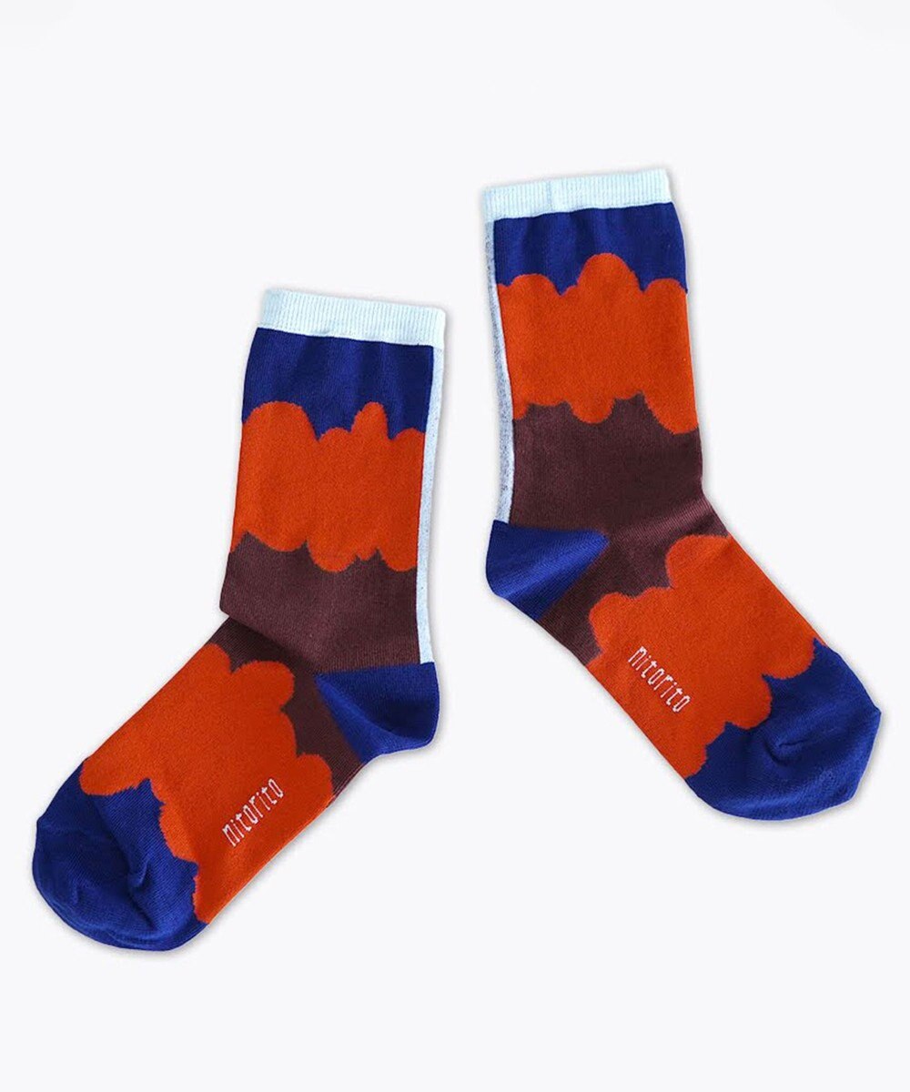 nitorito 【UNISEX】米沢オリジナル柄 ice monster 靴下 