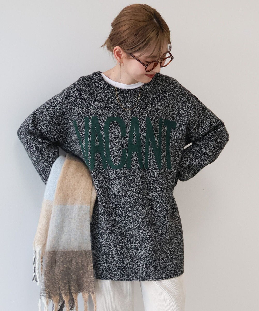 AMERICAN HOLIC バイパチＶＡＣＡＮＴロングニットプルオーバー 