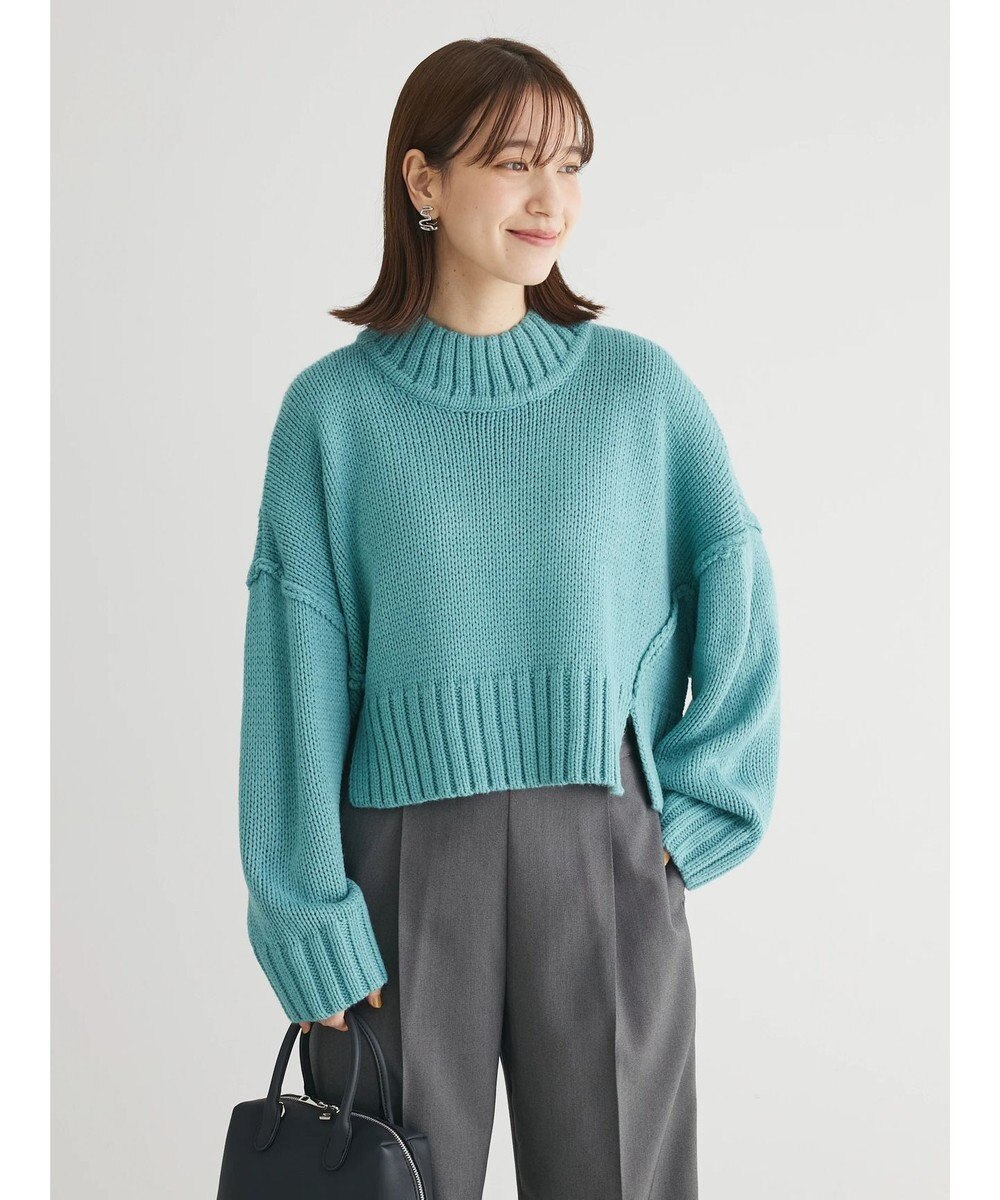 Green Parks ・ＳＵＧＡＲ　ＳＰＯＯＮ　ハイネックショートニット 