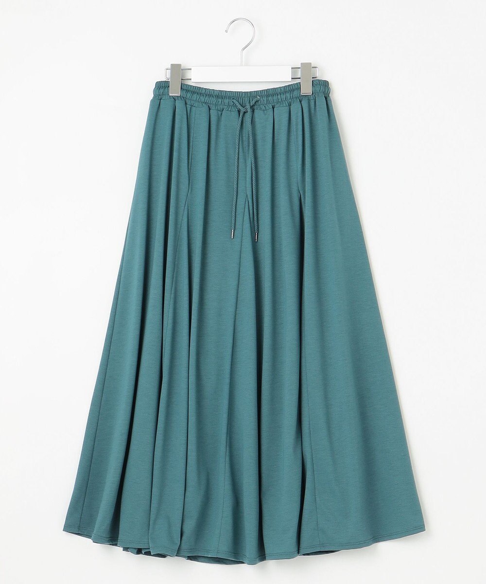 J.PRESS LADIES S 【洗える】ジャージー フレアースカート 