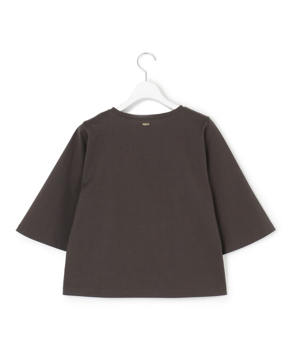 23区 L 【洗える】ハイエンド フレアスリーブ Tシャツ 