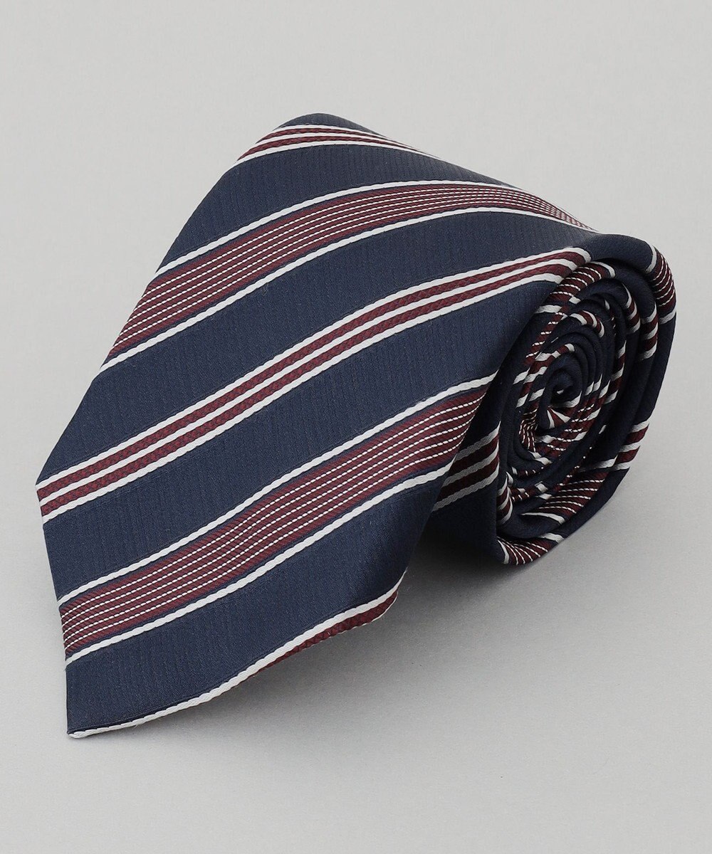 GOTAIRIKU 【日本製】シルク ネクタイ_ストライプ 