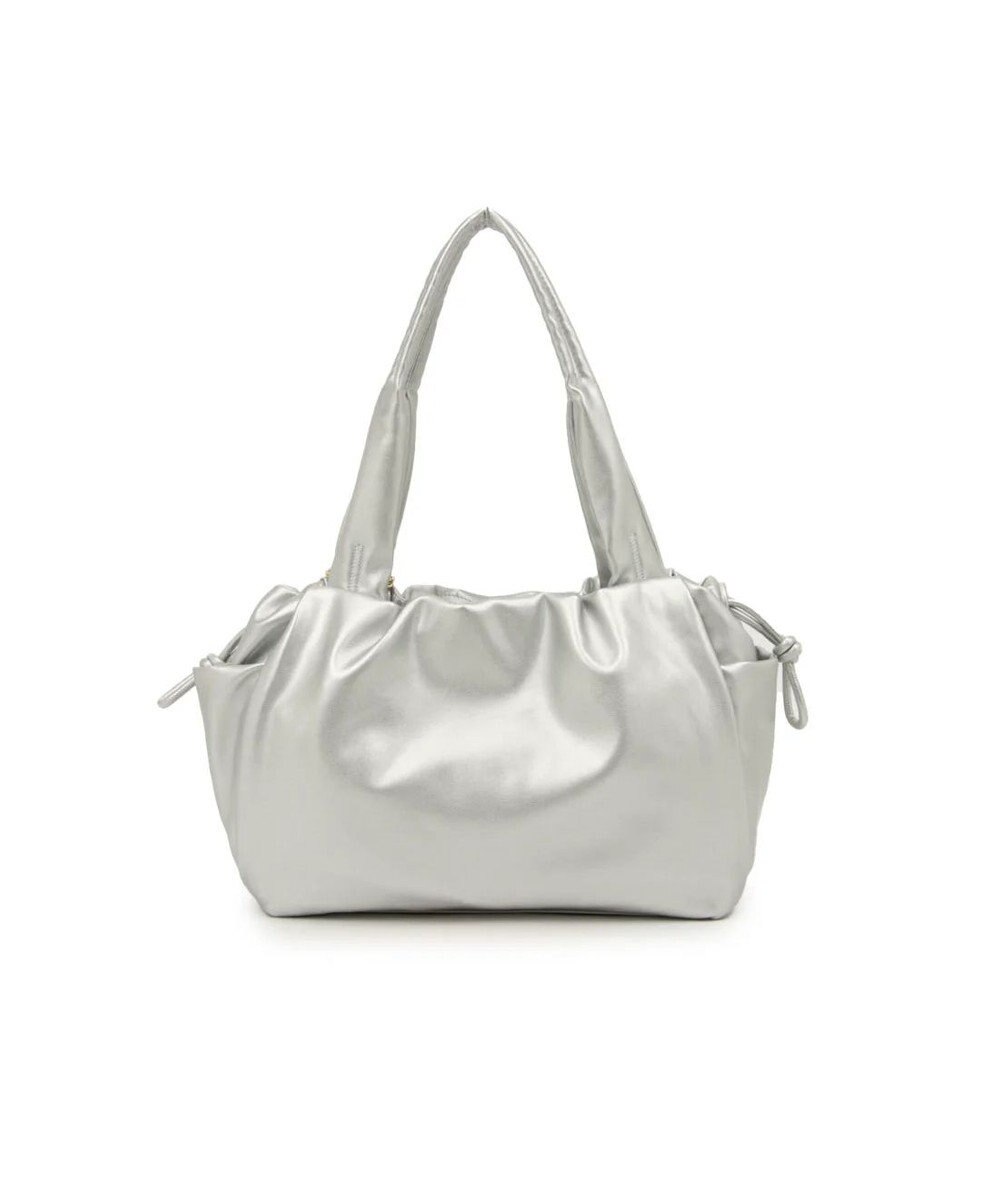 LANVIN en Bleu スフレ ハンドバッグ 