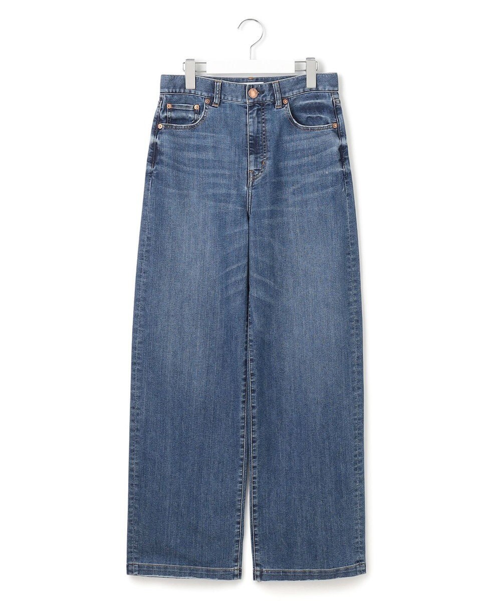 23区 【接触冷感】23区DENIM サマー ストレート ワイド パンツ 