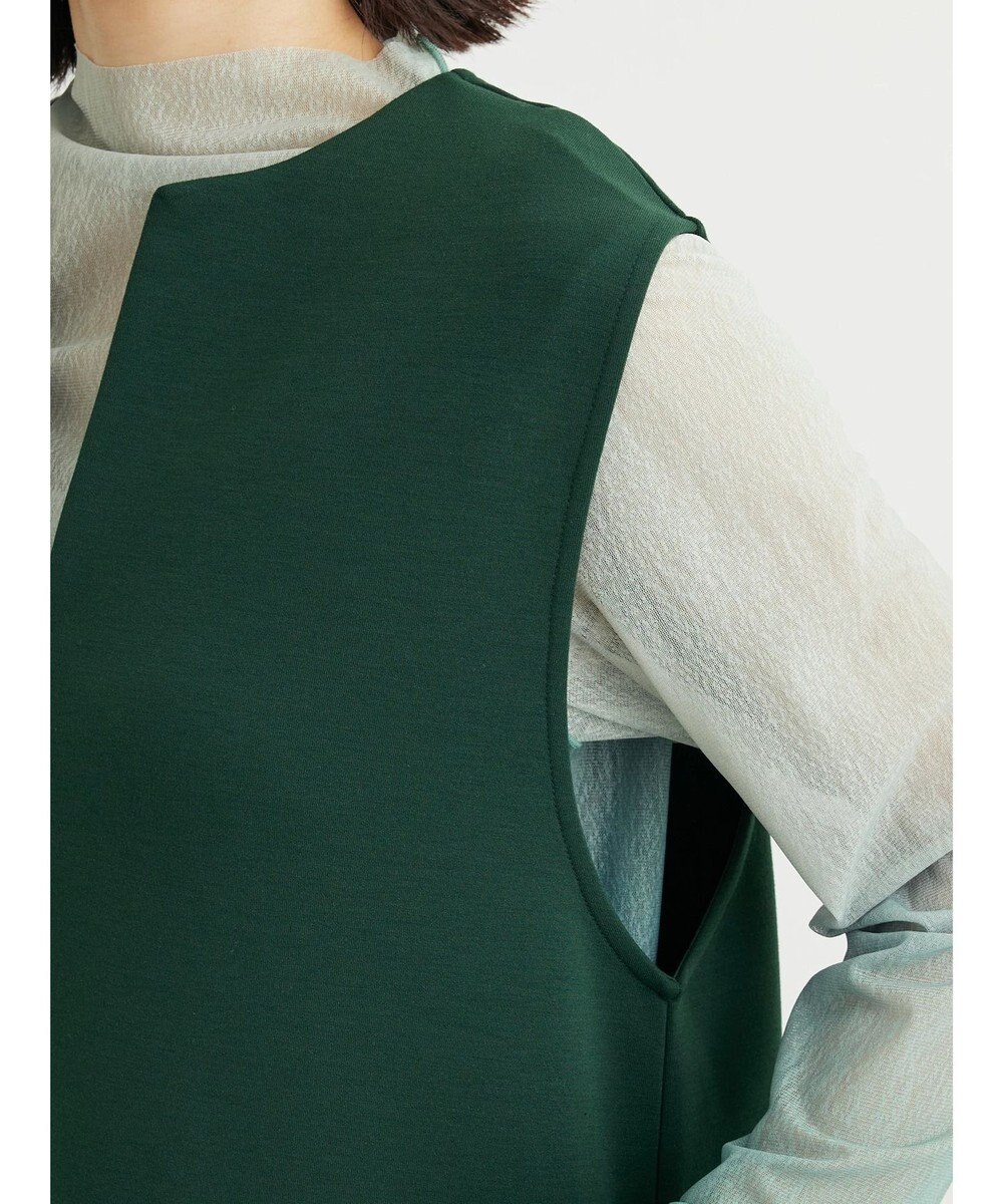 Green Parks キーネックダンボールジャンスカ 