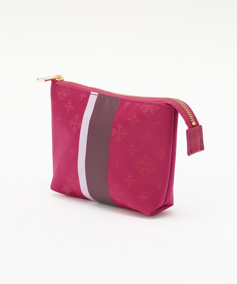 russet ラインプリントポーチ S(Z-227) 