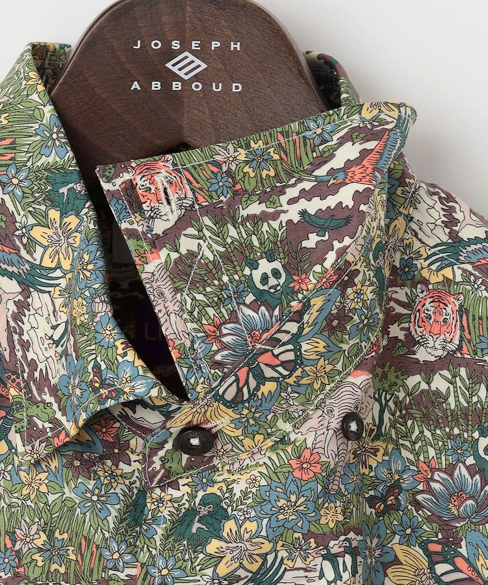 JOSEPH ABBOUD 【リバティー柄】プリントシャツ 