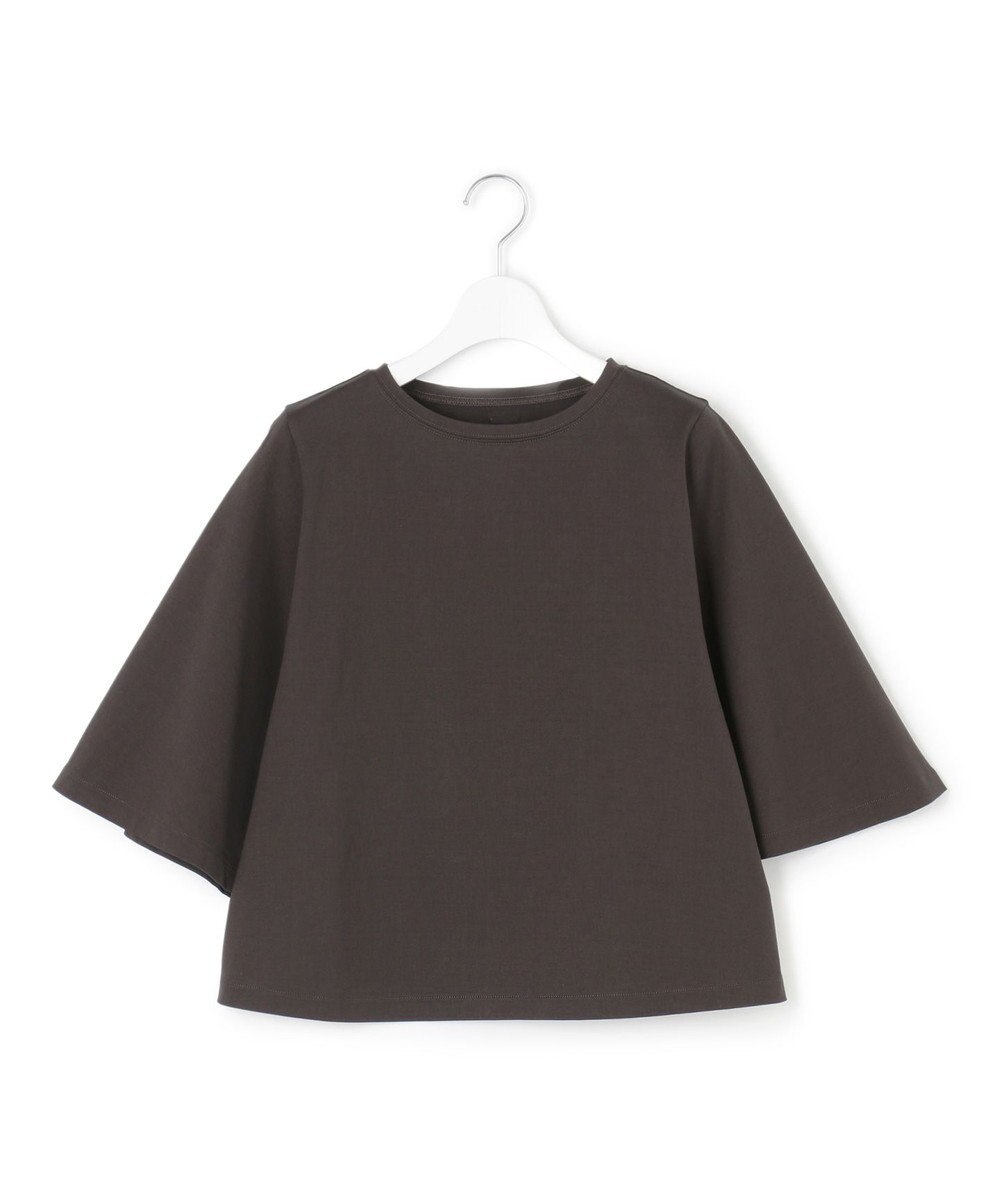 23区 L 【洗える】ハイエンド フレアスリーブ Tシャツ 