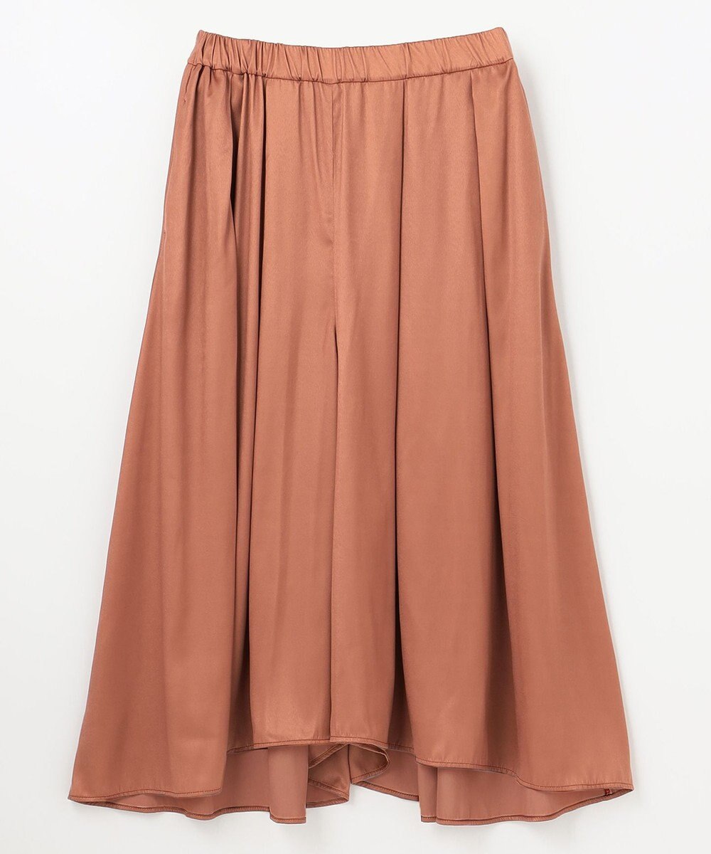 ANY 【ウエストゴム】ダルサテン スカーチョ 