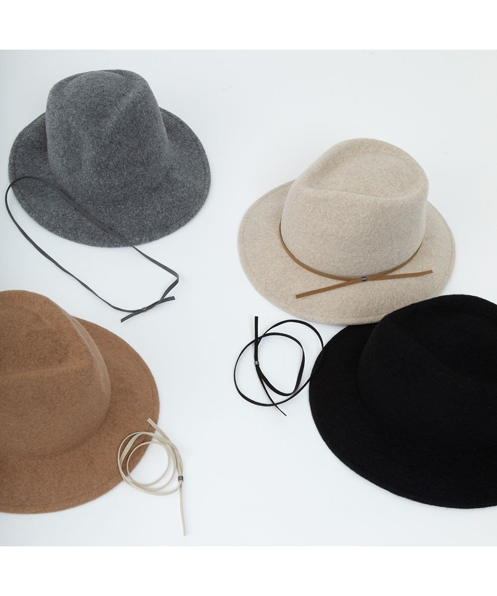 林八百吉商店 Jin no beat shi te cassie　ツバ広マニッシュバスクセラー 