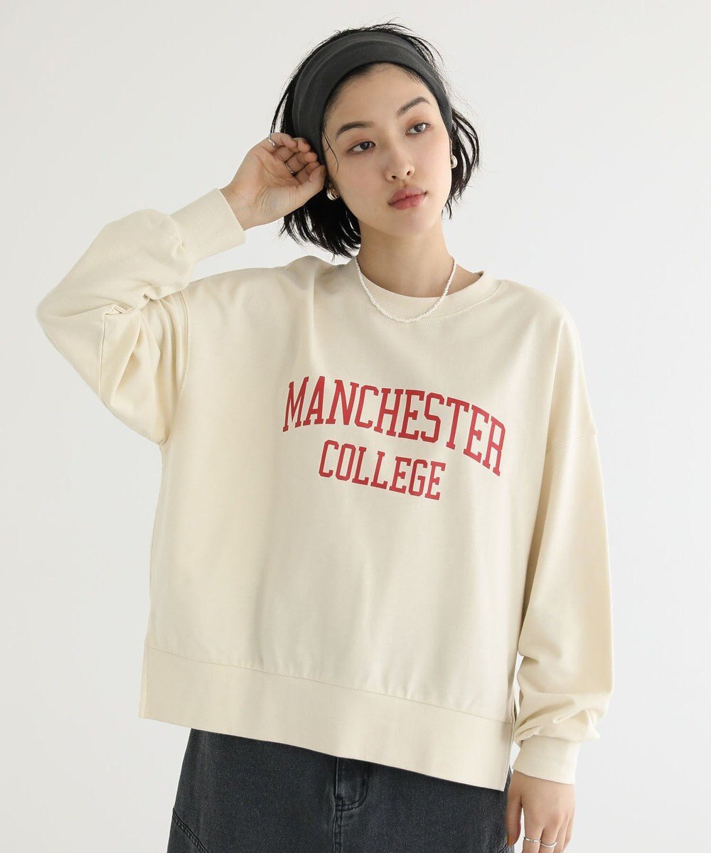 Green Parks アソートカレッジロゴ裏毛プルオーバー 