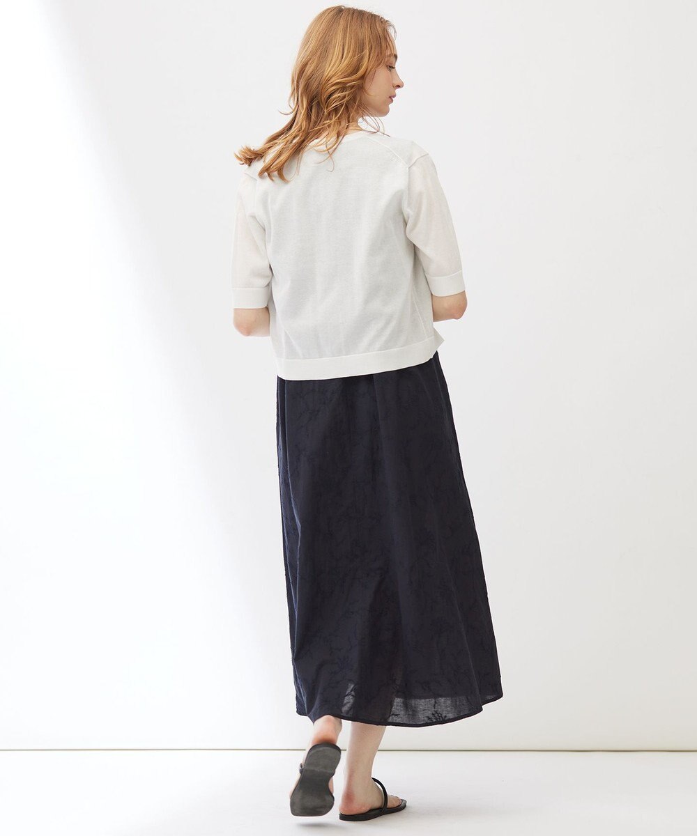 23区 【Indian Factory】フラワーエンブロイダリー ワンピース 