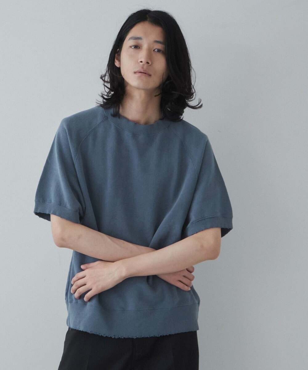 WEGO 【ユニセックス着用ITEM】ハーフスリーブスウェット 