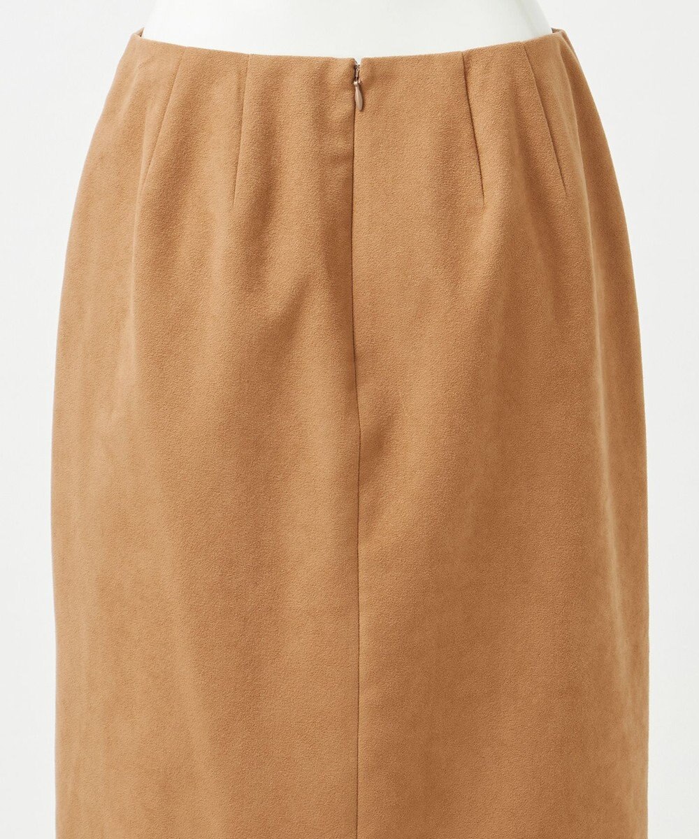 23区 【GOLD LABEL】スウェードタッチレザー ラップスカート 