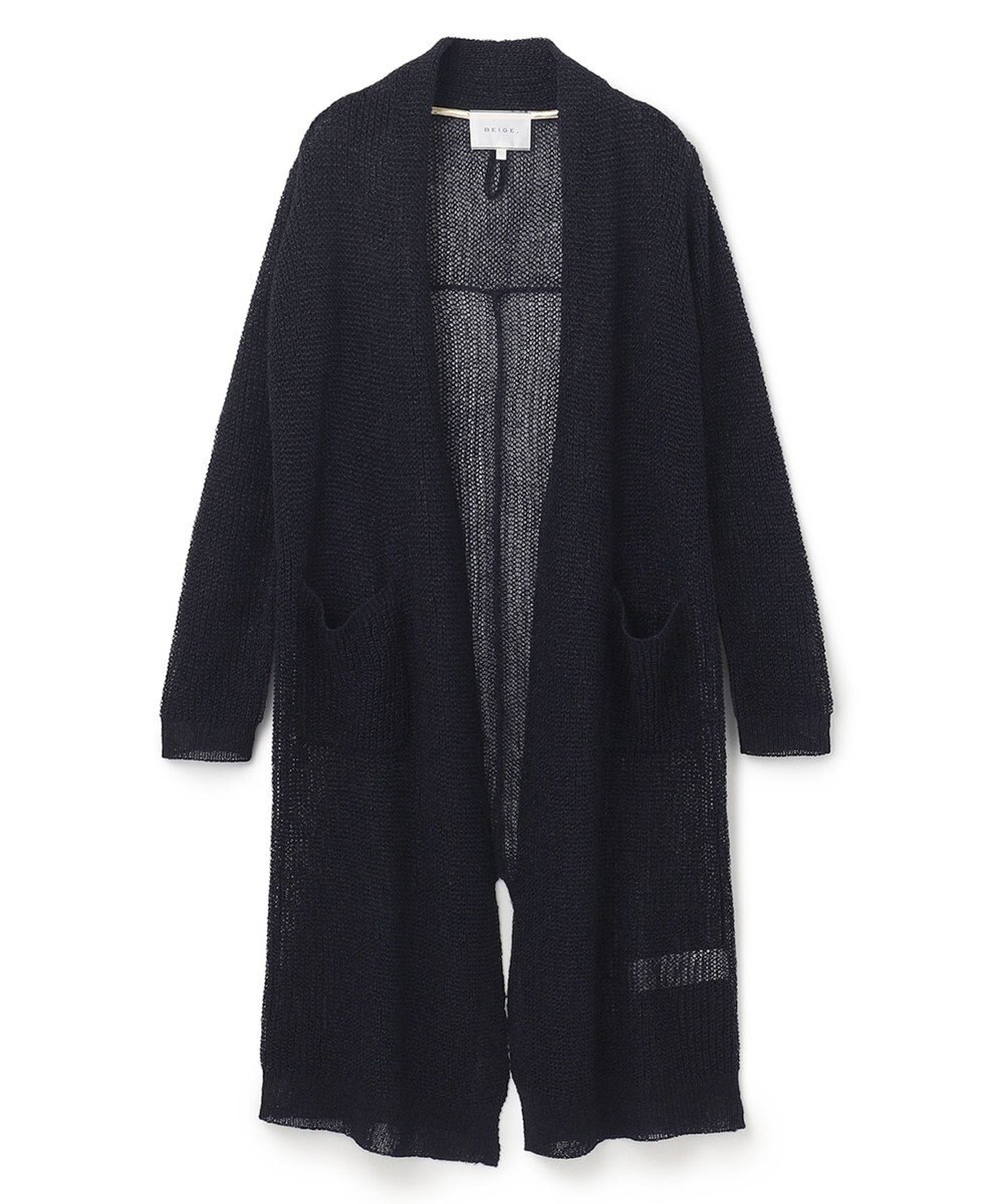 BEIGE， OPTICAL / ロングカーディガン 