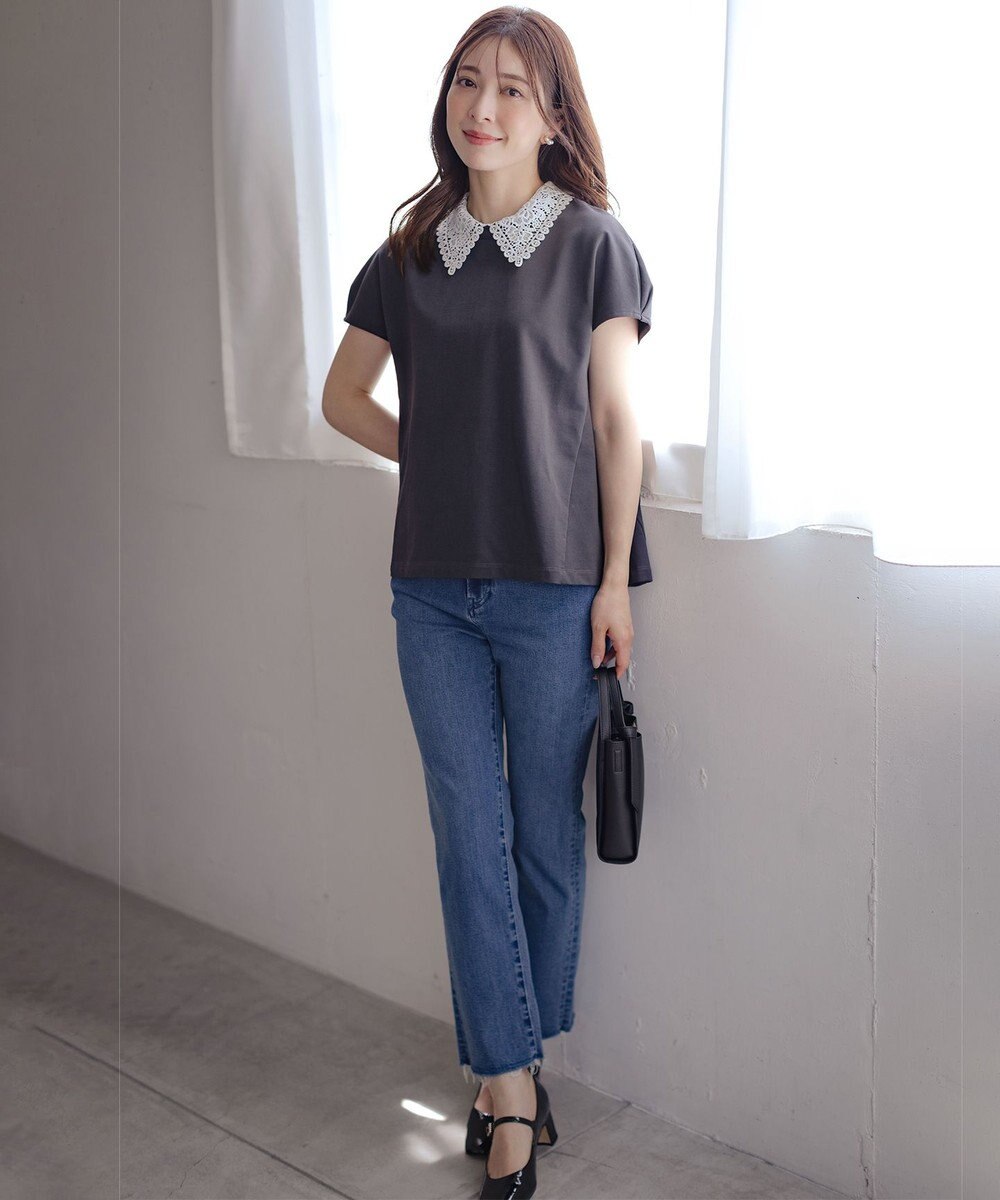 組曲 ミッドデニム パンツ 