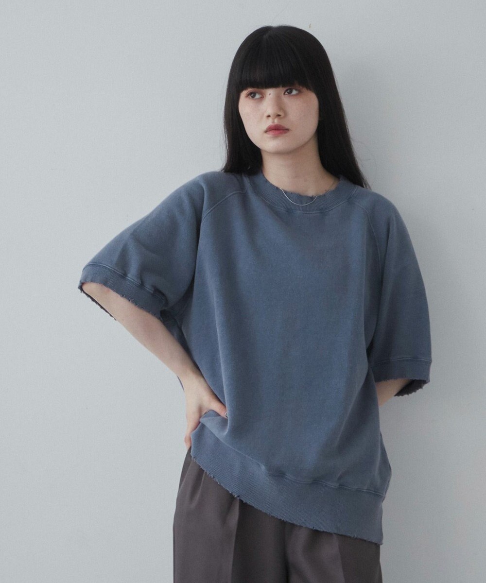 WEGO 【ユニセックス着用ITEM】ハーフスリーブスウェット 