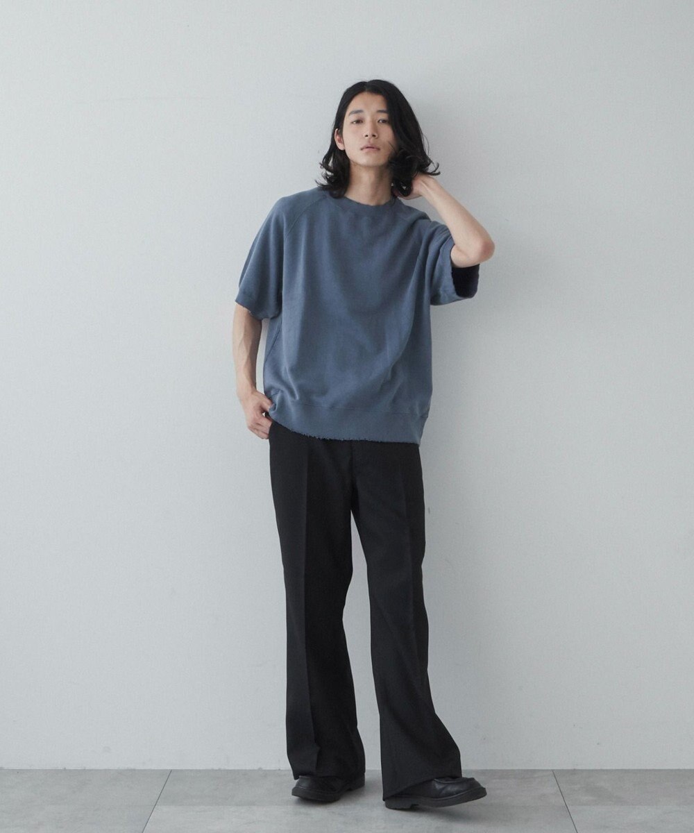 WEGO 【ユニセックス着用ITEM】ハーフスリーブスウェット 