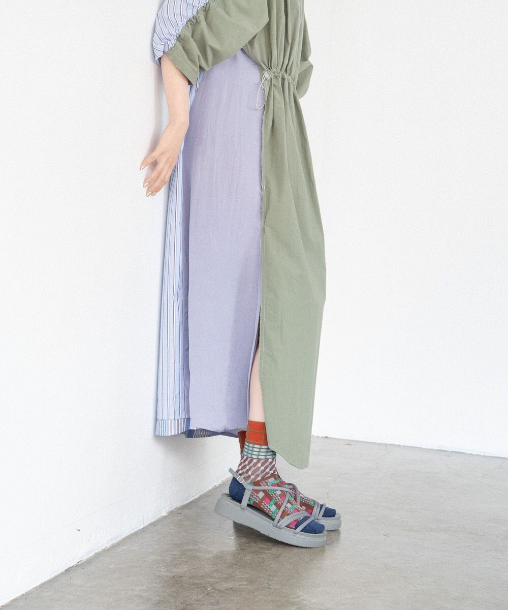 COQ CROSS PATCH ショートソックス 