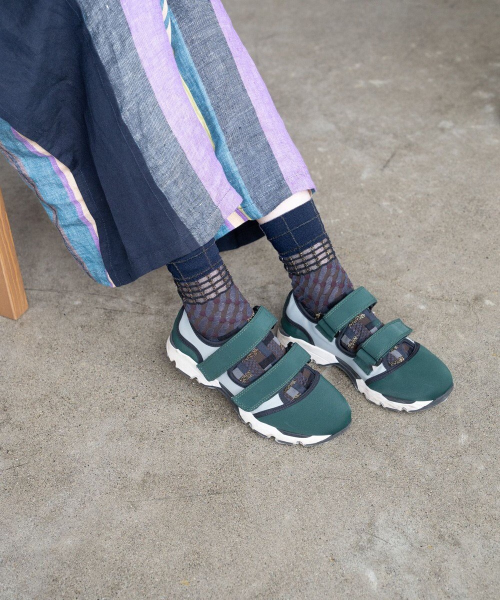 COQ CROSS PATCH ショートソックス 