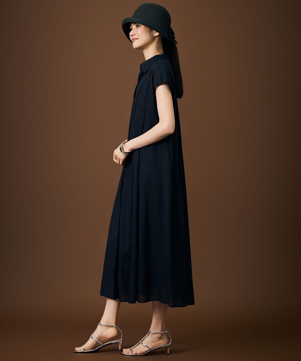 自由区 【UVカット・洗える】リボンブレード ハット 