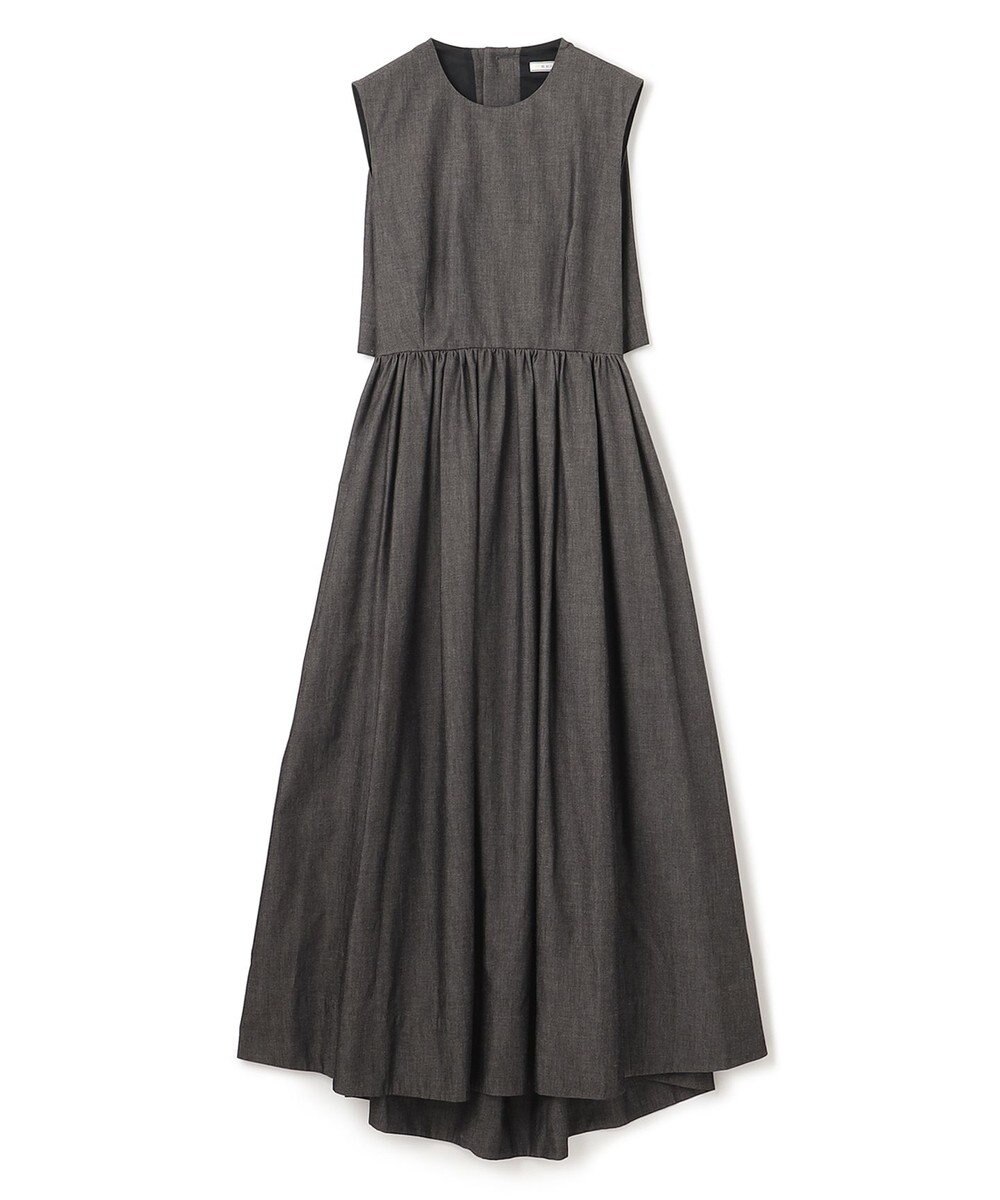 BEIGE， POMEGRANATE / フレアワンピース 